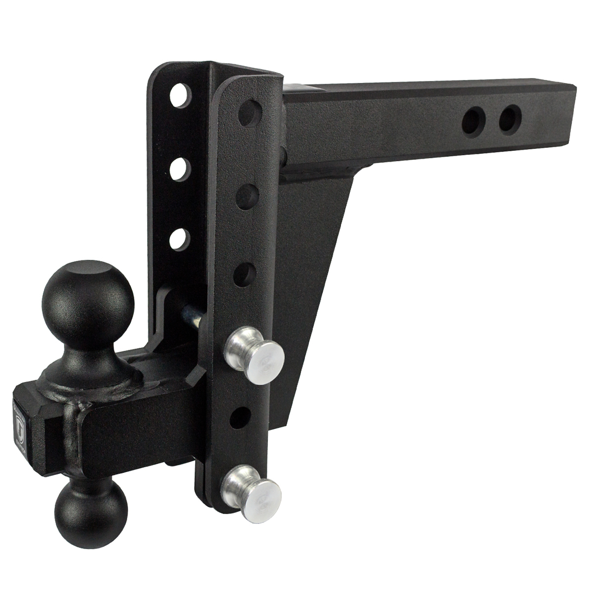 BulletProof Hitches, 2.0in. HEAVY DUTY 6in. DROP/RISE HITCH, Gross Towing Weight 22000 lb, Class Rating Class IV, Model# HD206